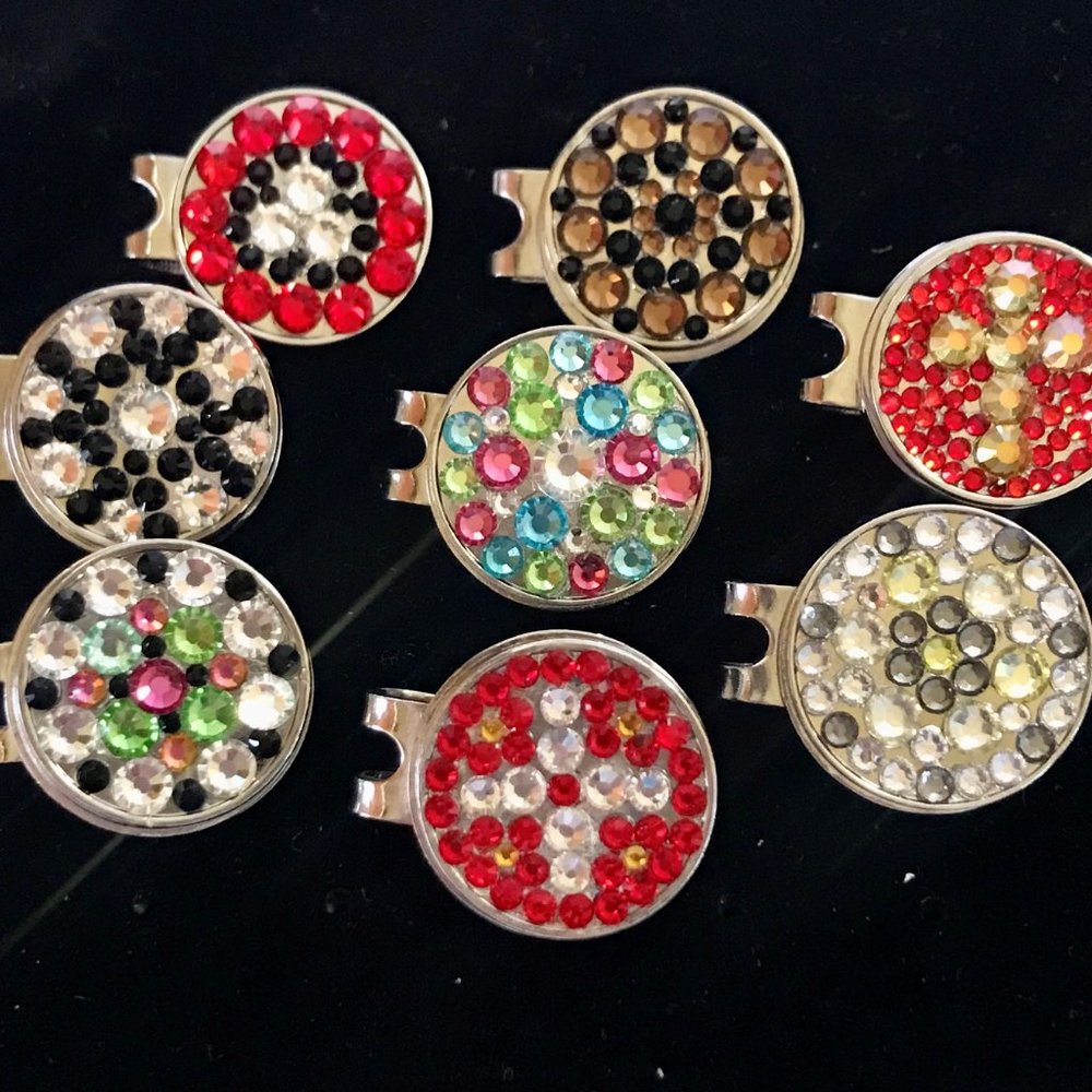 Pretty Putts Golf Ball Markers - The Reds & More